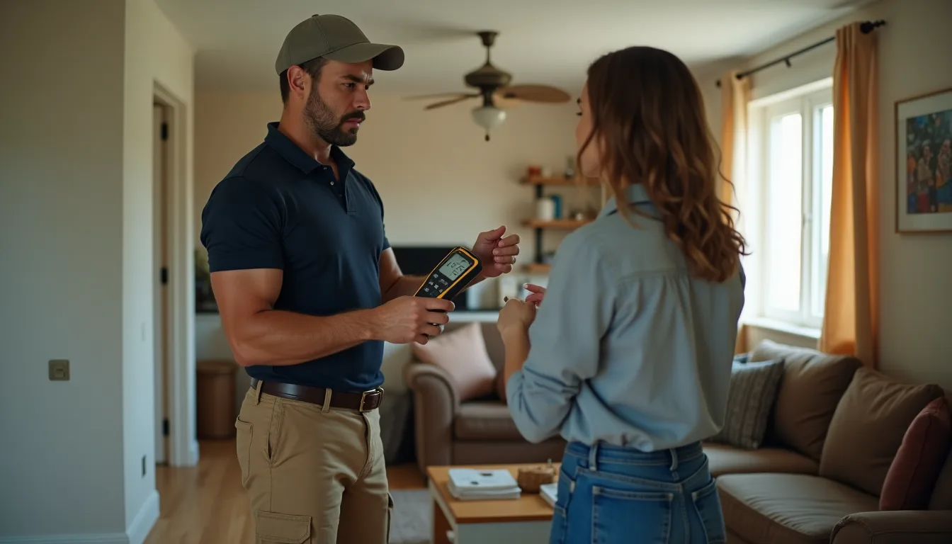 Water damage restoration service